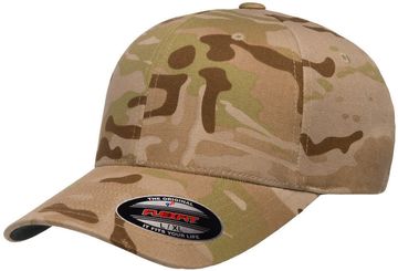 Flexfit Multicam® Adult Unisex 6-panel Mid-Profile Structured Cap