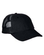 econscious Unstructured, 6-Panel, Low-Profile, Hemp Washed Soft Mesh Trucker Cap