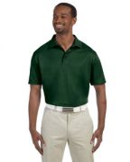 Harriton Men's 4-ounce. Polytech Polo