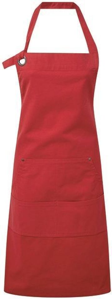 Artisan Collection by Reprime "Calibre" Adult Unisex Heavy Cotton Canvas With Pocket Apron