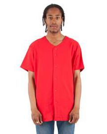 Shaka Wear Adult 7.5-ounce., 100% US Cotton Baseball Jersey