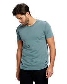 US Blanks Unisex Pigment-Dyed Destroyed T-Shirt