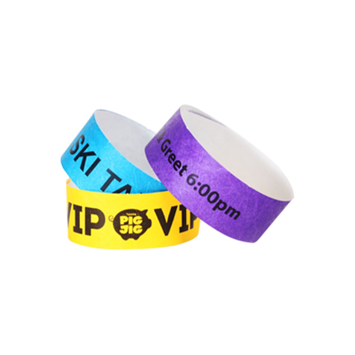 Custom Tyvek Event Wristband 1" Thick